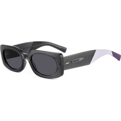 Missoni MMI0169S KB7 Ανδρικά Γυαλιά Ηλίου Ορθογώνια Κοκάλινα Μαύρα με Μαύρο Polarized Φακό