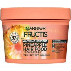 Garnier Fructis Hair Food Pineapple Μάσκα Μαλλιών για Επανόρθωση για Ταλαιπωρημένα Μαλλιά 400ml