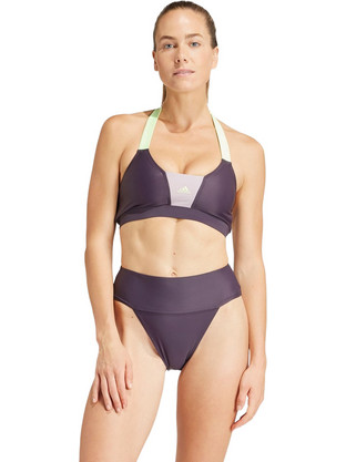 Adidas Sportswear Colorblock Αθλητικό Mπικίνι Μωβ IQ3953