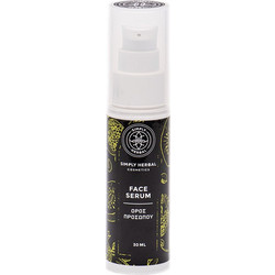 Simply Herbal Adioxidant Αντιγηραντικό Serum Προσώπου με Υαλουρονικό 30ml