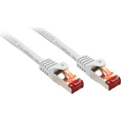Lindy S/FTP Cat.6 Καλώδιο Δικτύου Ethernet 0.3m White 47380