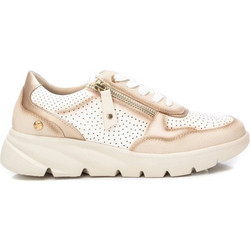 Xti Γυναικεία Sneakers Λευκά Ροζ Χρυσά 142575