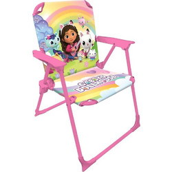 Gabby's Dollhouse Παιδικό Καρεκλάκι Παραλίας Ροζ 574059