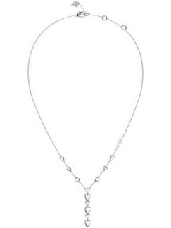 Guess Γυναικείο Κολιέ από Ατσάλι με Ζιργκόν UBN04408JWRH
