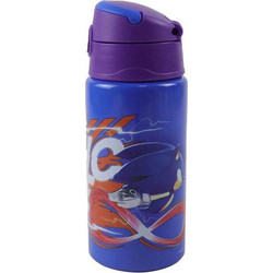 Gim Sonic Prime Παιδικό Παγούρι Αλουμινίου Μωβ 500ml