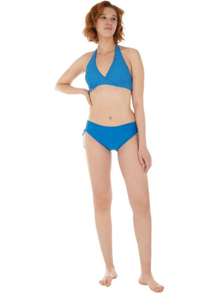 Gsecret Bikini Set Τριγωνάκι Ψηλόμεσο Μπλε C8839-27228