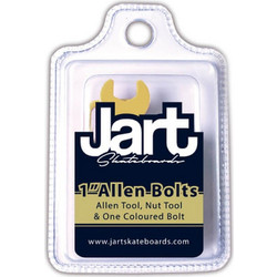 Jart Skateboards Men Bolts Nuts 1" Allen Blister Pack