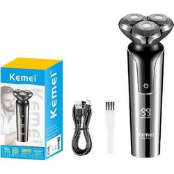 Kemei KM-774 Ξυριστική Μηχανή Προσώπου Επαναφορτιζόμενη