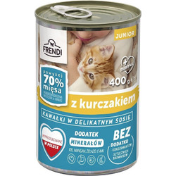 Pet Republic Frendi Junior with Chicken Chunks in Delicate Sauce 400gr