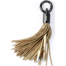 Remax RC-053i Keychain USB-A to Lightning Cable 0.08m Golden 347493025326000