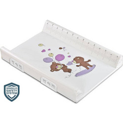Sensillo Bear Σκληρή Αλλαξιέρα Μωρού Πλαστική 70x50cm Μπεζ Μωβ