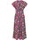Only Mollie Midi Καλοκαιρινό Καθημερινό Φόρεμα Floral Πράσινο 15317842