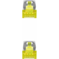 Nanocable S/FTP Cat.6a Καλώδιο Δικτύου Ethernet 15m Grey 10.20.1901