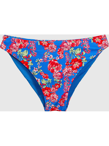 Solano Bikini Slip Floral Royal Blue Κόκκινο 30-3490