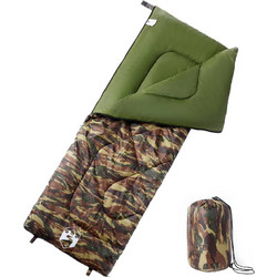 vidaXL Sleeping Bag Μονό 3 Εποχών Χακί 94465