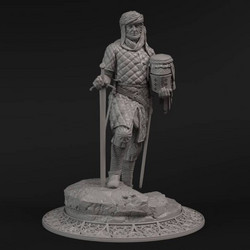 PANZERART Knight Hospitaller On The Island Of Rhodes 1308 Φιγούρα Μοντελισμού Ρητίνης