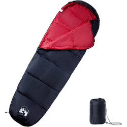 vidaXL Sleeping Bag Μονό 3 Εποχών Κόκκινο 94482