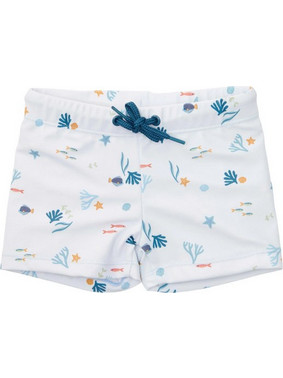 Little Dutch Ocean Treasures Βρεφικό Μαγιό Boxer για Αγόρι Λευκό LD-CL2404808