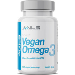 NLS Vegan Omega 3 Algae Oil 90 Μαλακές Κάψουλες