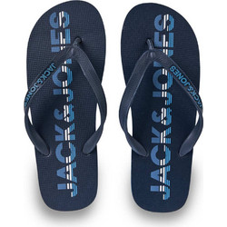 Jack & Jones Ανδρικές Σαγιονάρες Navy Μπλε 12230641