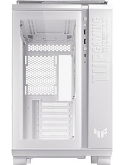 Asus TUF Gaming GT502 Plus White Gaming Midi Tower Κουτί Υπολογιστή RGB με Πλαϊνό Παράθυρο