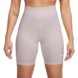 Nike Sportswear Classic Γυναικείο Κολάν Ποδηλατικό Ψηλόμεσο Βαμβακερό Nude DV7797-019