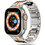 Tech-Protect Stainless Line Λουράκι Μεταλλικό Silver / Orange (Apple Watch 42 / 44 / 45 / 49mm)