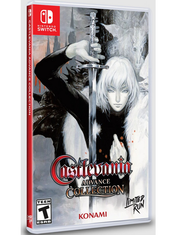 Castlevania Advance Collection Classic Edition Aria Of Sorrow Cover Nintendo Switch