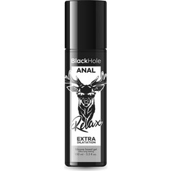Black Hole Relax Extra Dilatation Λιπαντικό Gel Νερού Πρωκτού 100ml