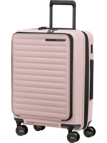 Samsonite RestackD 150703-1751 Βαλίτσα Καμπίνας 55x40x23cm με 4 Ρόδες Ροζ