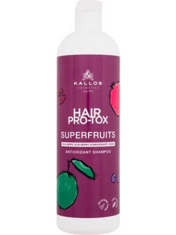 Kallos Pro-Tox Superfruits Antioxidant Σαμπουάν για Επανόρθωση για Ταλαιπωρημένα Μαλλιά 500ml