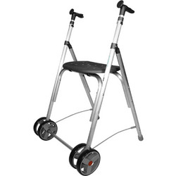 Forta Kamaleon Rollator Περιπατητήρας με Κάθισμα Μαύρος
