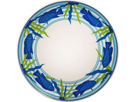 Terra Antica Nano Fish Πιάτο Ρηχό Πορσελάνης 27cm 0001543