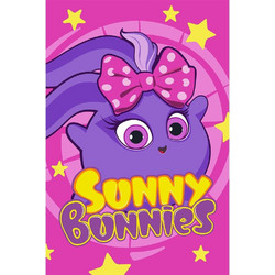 Dimcol Disney Sunny Bunnies 13 Παιδική Πετσέτα Προσώπου / Χεριών 60x40cm Φούξια
