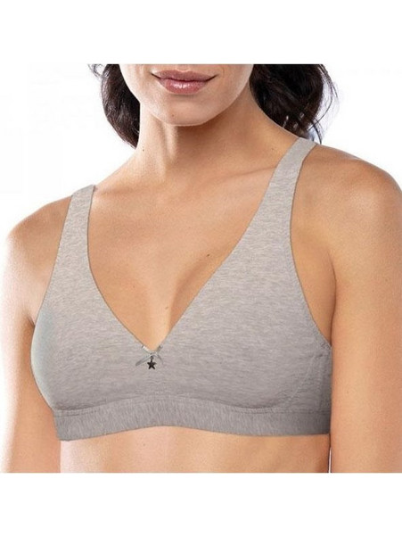 Sielei Bralette χωρίς Μπανέλα Γκρι 1454