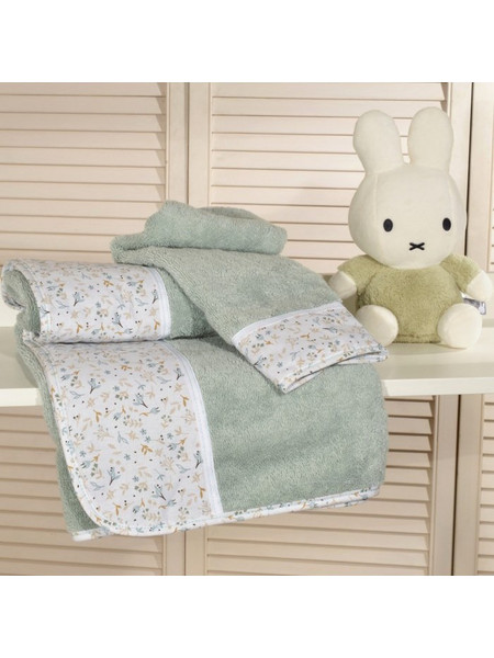 Baby Oliver Des 403-1 Σετ Βρεφικές Πετσέτες 2τμχ 450gr/m²