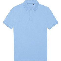 B&C Collection Ανδρική Μπλούζα Polo Κοντομάνικη Lotus Blue PU428