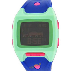 Nixon Ψηφιακό Ανδρικό Ρολόι με Μπλε Λουράκι A498-1379