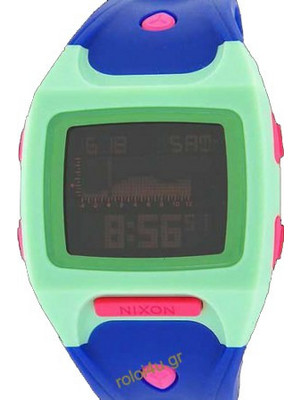 Nixon Ψηφιακό Ανδρικό Ρολόι με Μπλε Λουράκι A498-1379