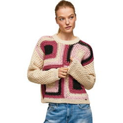 Pepe Jeans Tori Γυναικεία Πλεκτή Μπλούζα Πολύχρωμη PL701951-821