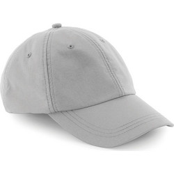 Beechfield Ανδρικό Καπέλο Jockey Υφασμάτινο Γκρι B187