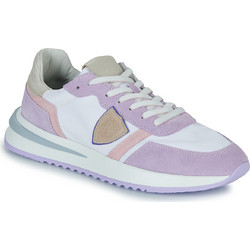 Philippe Model Γυναικεία Sneakers Λευκά Λιλά TYLD-WP06