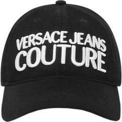 Versace Jeans Ανδρικό Καπέλο Jockey Υφασμάτινο Μαύρο 76GAZK10-ZG010-899