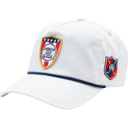 American Needle Ανδρικό Καπέλο Jockey Snapback Υφασμάτινο Λευκό 19H001A-AMGC