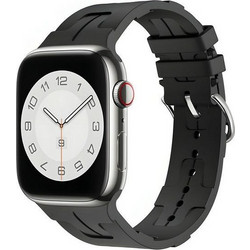 Beline Ultra Λουράκι Σιλικόνης Black (Apple Watch 38 / 40 / 41mm)