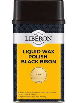 Liberon Liquid Wax Polish Black Bison Κερί Ξύλου 0.5lt