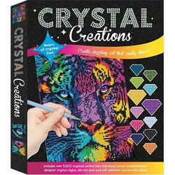 Hinkler Neon Tiger Καμβάς Diamond Painting Kit 29x23cm CC-25