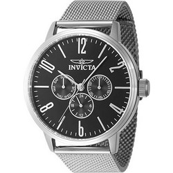 Invicta Pro Diver Ανδρικό Ρολόι με Ασημί Μεταλλικό Μπρασελέ 47597