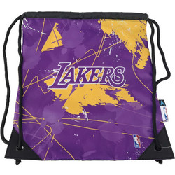 Gim Los Angeles Lakers Retro Τσάντα Πλάτης Γυμναστηρίου Μωβ 338-29261