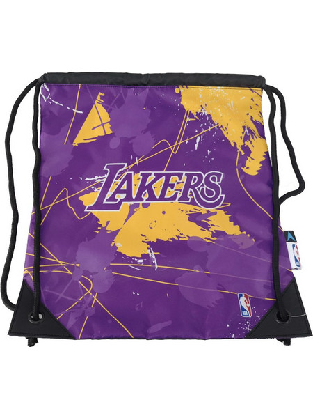 Gim Los Angeles Lakers Retro Τσάντα Πλάτης Γυμναστηρίου Μωβ 338-29261